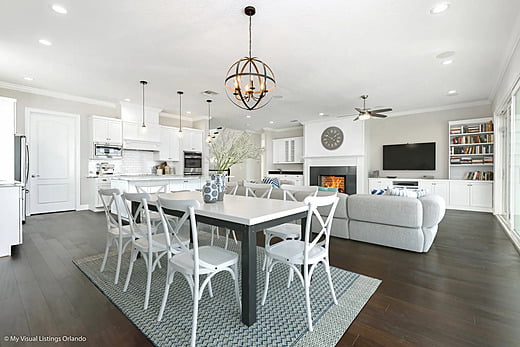 New beach home kitchen interior