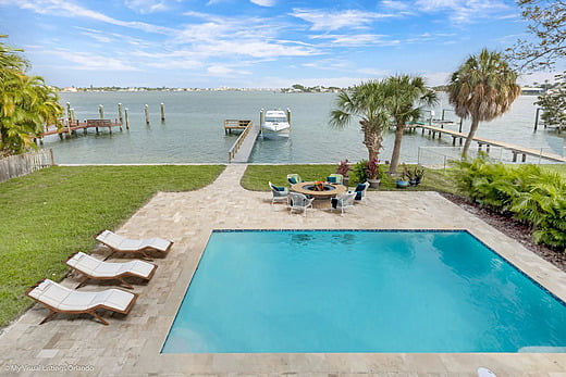 Tampa Florida beach house pool