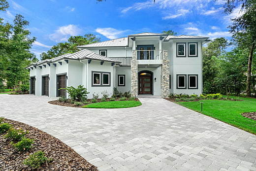 Large custom home in Tampa, Florida
