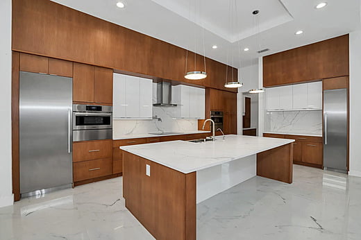 Kitchen in a luxury home in Tampa